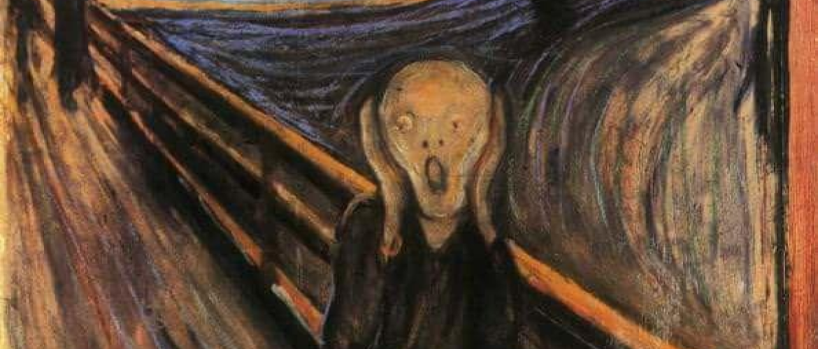 Munch's the Scream captures the feelings of some students in our classroom