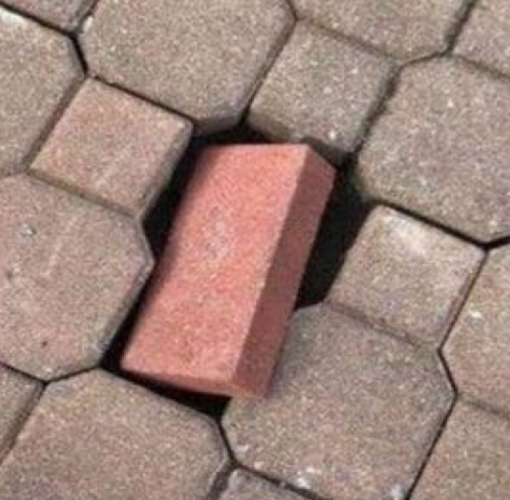 Can't fix a custom patio with your standard brick