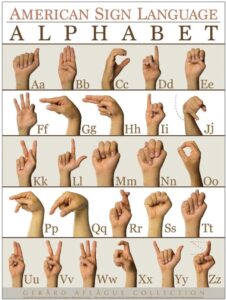 ASL chart
